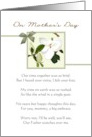 From Angel Baby in Heaven for Mom on Mother’s Day Magnolia Bloom card