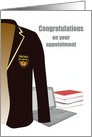 Being Made Head Pupil, School Blazer, Laptop and Books card