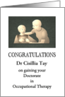 Gaining Doctorate In Occupational Therapy Therapist And Patient card