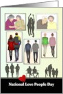 National Love People Day People In Each Other’s Company card