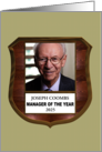 Manager of the Year Custom Photograph Name Year Photocard card