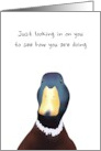 Looking In On You To See How You Are Concerned Drake Feel Better card