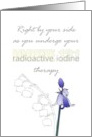 Support for Radioactive Iodine Therapy for Thyroid Cancer Feel Better card