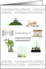 Construction Management Graduate Seven Construction Types card