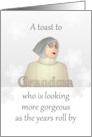 Gorgeous Grandma Day One Great Looking Grandma card