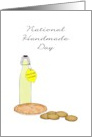 National Handmade Day Baked Goods and Homemade Lemonade card