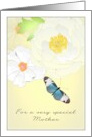 Mother’s Day Mother Who Has Suffered Miscarriage Butterfly Peonies card