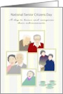 National Senior Citizens Day Honoring Their Achievements card