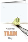 National Train Day A Train Journey card
