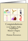 Congratulations Gaining Master’s Degree in Human Resources card