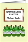 Opening Naturopathic Practice Custom Practitioner’s Name card