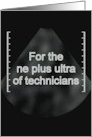 Thank You to Ne Plus Ultra of Ultrasound Technicians card