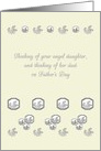 Thinking of a Bereaved Father and his Angel Daughter on Father’s Day card