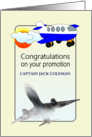 Promotion Captain Commercial Airliner Aspirations Realized card