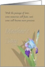 Bereaved Mother’s Day Without Daughter Precious Memories Iris Blooms card