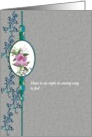 Losing Loved One to Coronavirus Azaleas Abstract Design Sympathy card