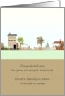 Purchase of Land to Build a House Congratulations card