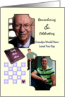 Grandpa Would Have Loved You Day Young Adult Grandson Custom card