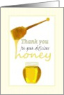 Thank You for the Delicious Jar of Honey card