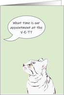National Cat Day Encouraging Owners to Properly Care for Their Cats card