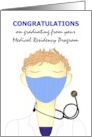 Congratulations Medical Residency Program Graduation Male Doctor card