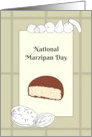 National Marzipan Day Marzipan Filled Chocolate Almonds card
