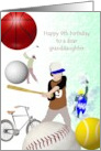 Granddaughter 9th Birthday Love Of Sports card