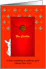 Chinese New Year of the Rabbit Money Gift Angpow Custom card