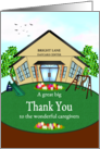 Thank You Caregivers Children Daycare Center Custom Center Name card