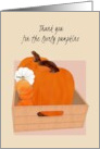 Thank You For Pumpkins Lovely Pumpkins In Wooden Box card