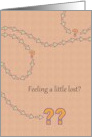 Encouragement For Someone Feeling Lost Hang In There card