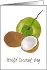 World Coconut Day Seed Nut And Fruit All In One Superfood card