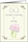 Beautiful Bewitching Stunning Sweet 60 Birthday Old Fashion Roses card