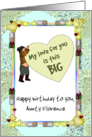 Birthday For Aunt From Young Niece My Love For You Is This BIg card