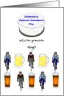 National Grandson’s Day Cyclists Cake and Beer card