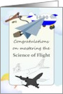 Graduation Bachelor of Aeronautics Mastering Science of Flight card