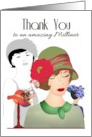 Thank You Milliner Ladies Wearing Hats card