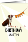 Custom Birthday Wish From Bulldog card