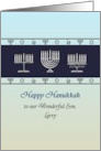 Hanukkah Greetings for Son card