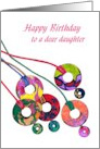 Like a Charm Happy Birthday Daughter Hand Drawn Charms card