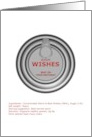 Birthday Canned Warm Wishes card