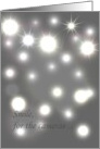 55th Birthday Flash Photography card