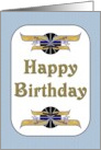 Simple Birthday Greeting With Embellishments card