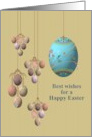 Pretty Eggs on a String Easter card