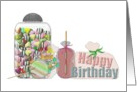 8th Birthday A Whole Load Of Mouthwatering Candies card