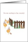 We Are Moving Egg Laying Hens card