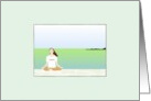 Yoga On The Beach card