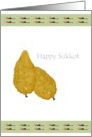 The Balady Citron And The Seven Species Happy Sukkot card