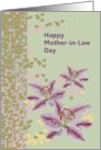 Mother-in-Law Day Stargazers and Hearts card