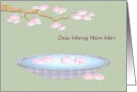 Vietnamese New Year Blossoms Floating in a Water Bowl card